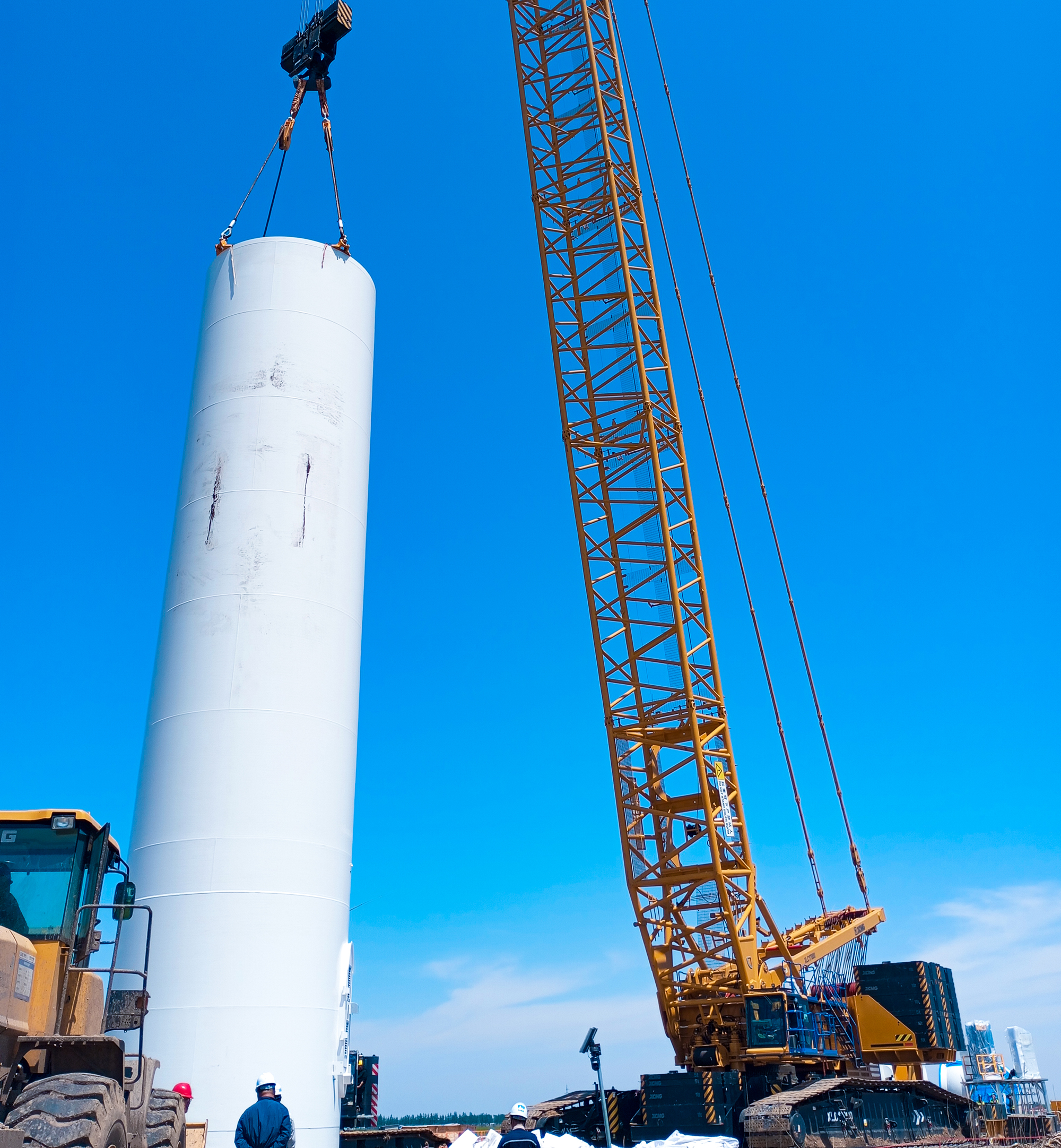 【全球之履】錦州站！XLC17000助力大型風電工程建設