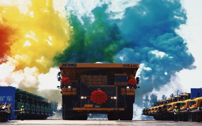 【國際化】批量交付歐洲！徐工150噸級礦車馳騁塞爾維亞