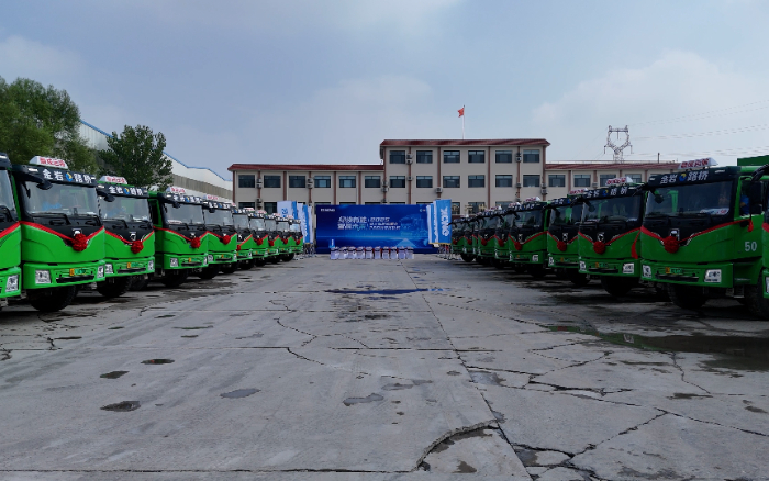 200臺徐工新能源重卡，奔赴華北！