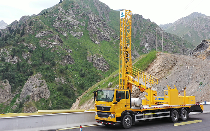 踏險(xiǎn)越障拓坦途｜徐工橋檢車在西北秀硬核實(shí)力