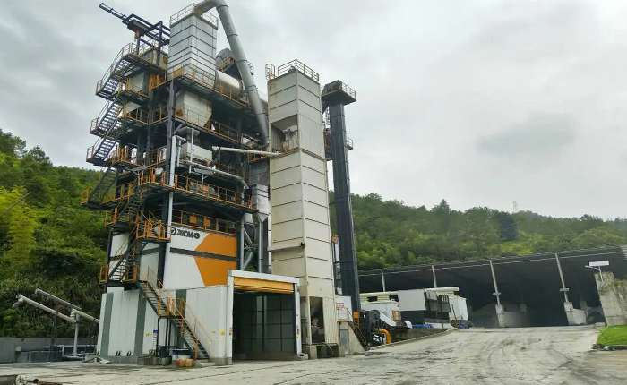 徐工瀝青站助力浙江道路養(yǎng)護工程